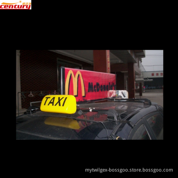 china supplier taxi roof light box